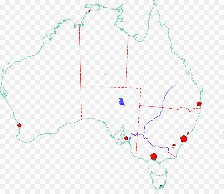 Mappa vuota Australia Wikimedia Commons - mappa