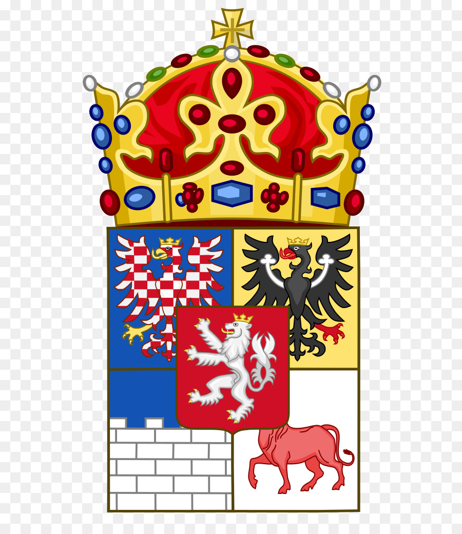 Königreich Böhmen Ländern der böhmischen Krone des Heiligen römischen Reiches Wappen der Tschechischen Republik - böhmische