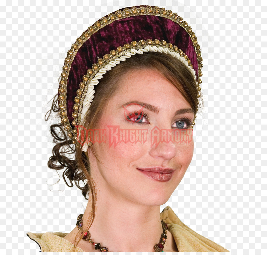 Anne Boleyn Kopfbedeckung Mittelalter French hood - Hut