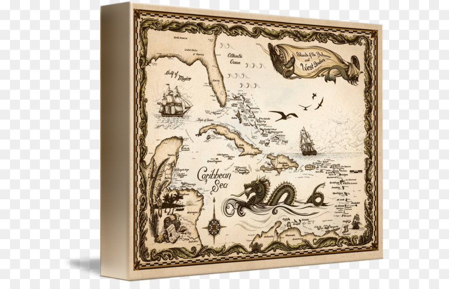 Mondo Nautica mappa del Tesoro mappa del Mondo - carta nautica
