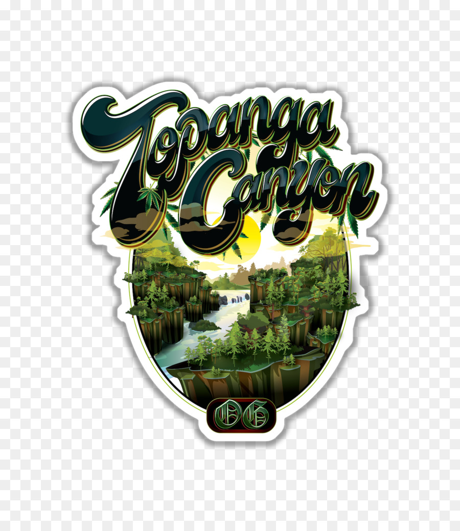 Topanga Canyon Boulevard Verde Società MMJ Abbigliamento Logo - ragazzo della giungla