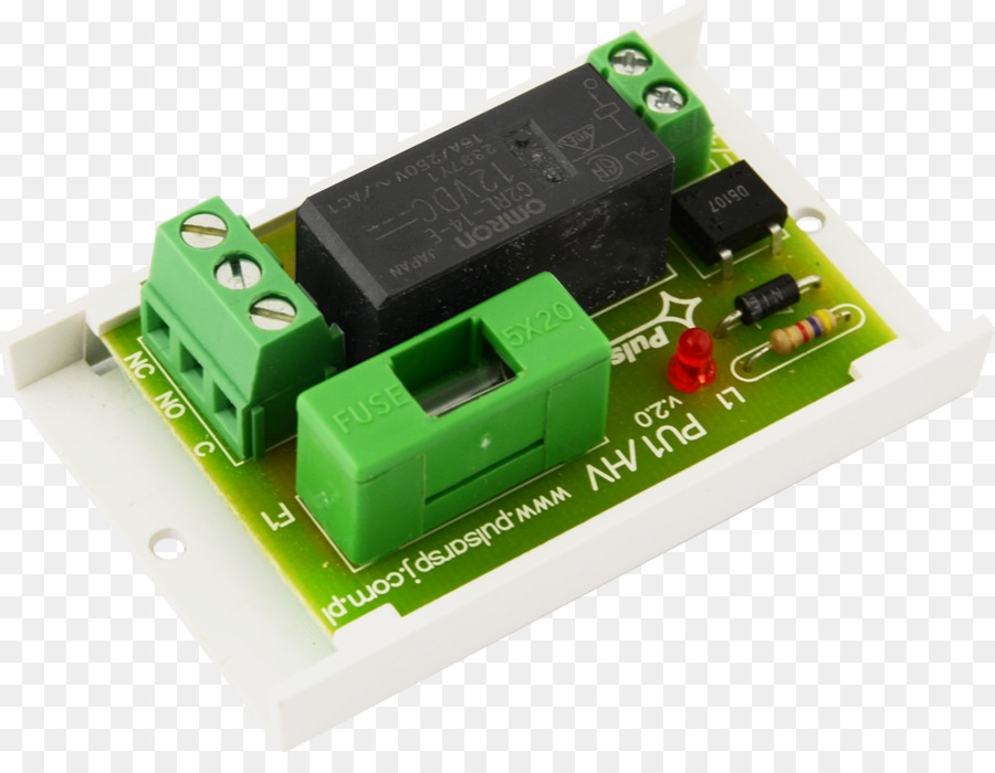 Mikrocontroller Relais Elektronisches Bauteil Elektrischen Netz Sicherung - Pulsar
