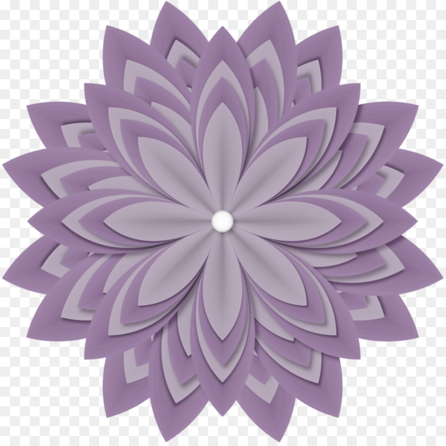 Petal Flower 26 Dezember Purple GIMP - Blume