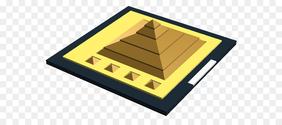Great Pyramid Of Giza Yellow