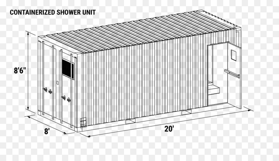 Casa di Spedizione di container Doccia Containerizzazione Lavello - casa
