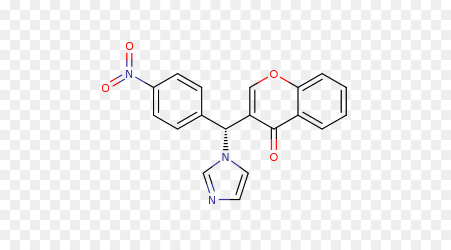Molecola di colorante Indaco Colore Scheletrico, formula - acenocumarolo