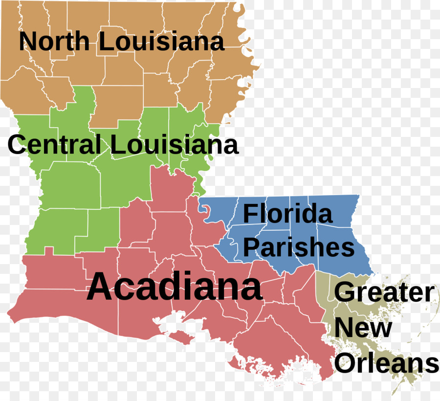 Louisiana geografia Politica Regione Palude - altri