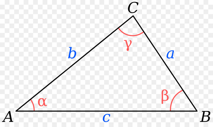 Triangolo Legge del coseno teorema di Pitagora - triangolo