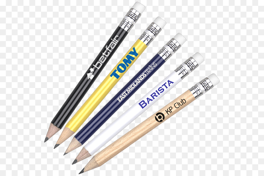 Kugelschreiber-Bleistift-Radiergummi-Druck-Farbe - Bleistift