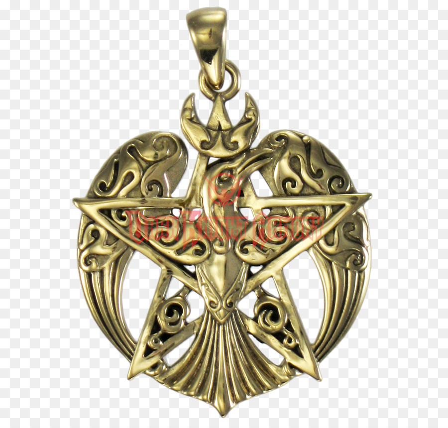 Medaillon Charms & Anhänger Pentakel Wicca Pentagramm - Halskette