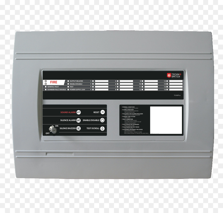 EN 54 Feuer alarm control panel Elektronik Technoswitch Fernbedienungen - Brandschutz