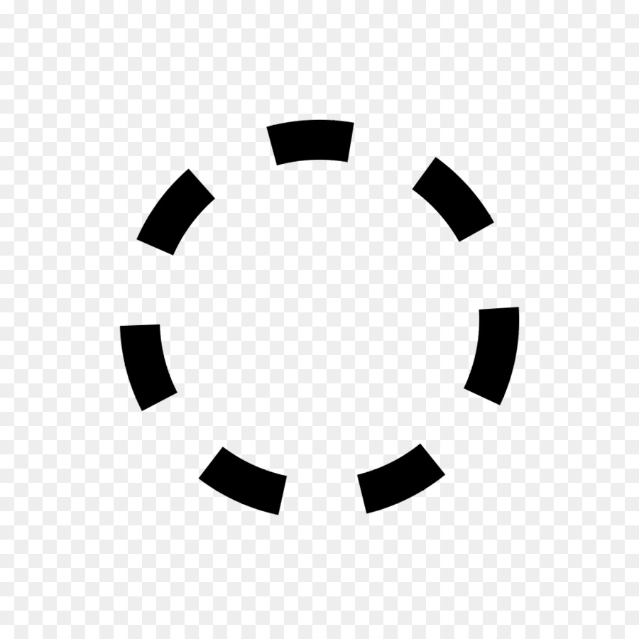 Weißer Kreis Winkel clipart - Kreis