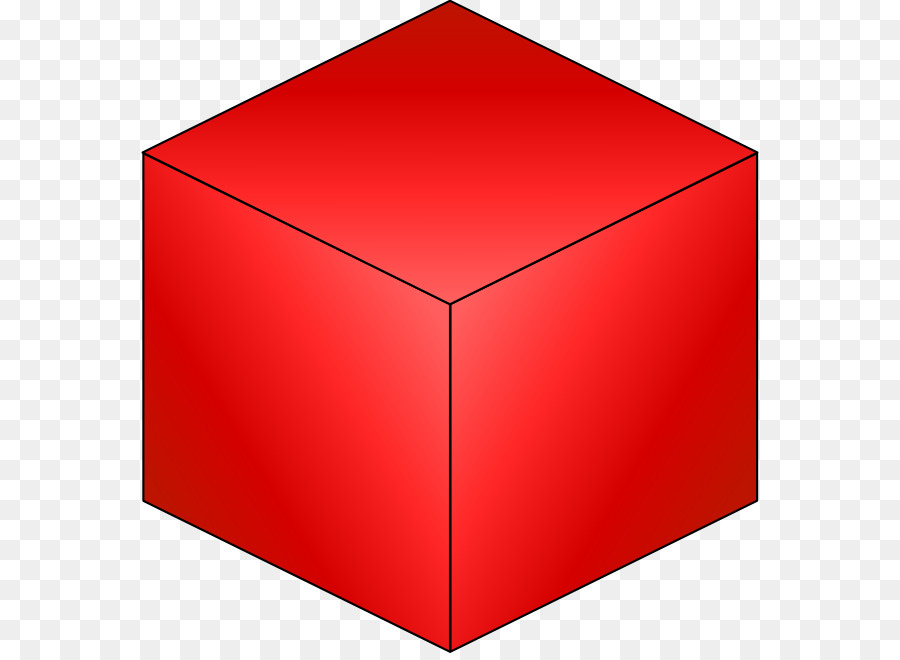 Forma di cubo proiezione Assonometrica poliedro Uniforme - cubo
