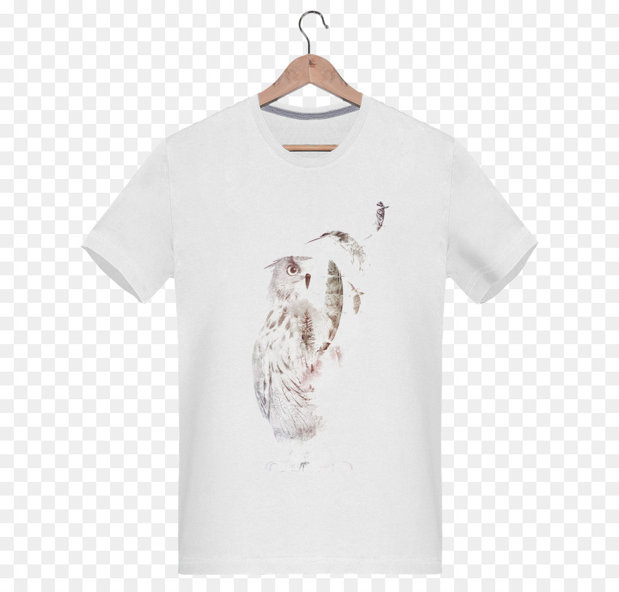 T-shirt Umorismo Felpa Bluza Pigiama - bianco dissolvenza