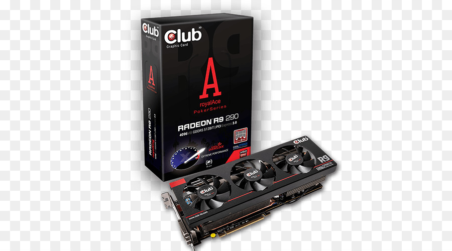 Grafikkarten & Grafikkarten der AMD Radeon Rx 200 Serie Club 3D AMD Radeon Rx 300 Serie - Ass der Vereine