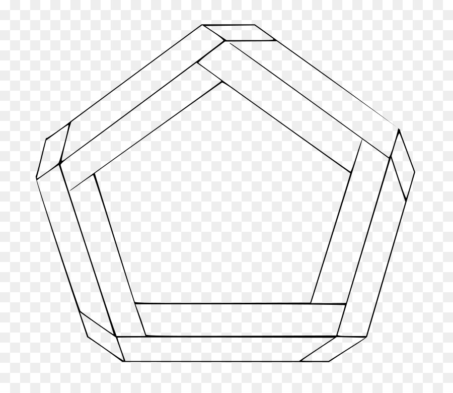 Góc Hexagon lầu năm góc Đường Clip nghệ thuật - góc