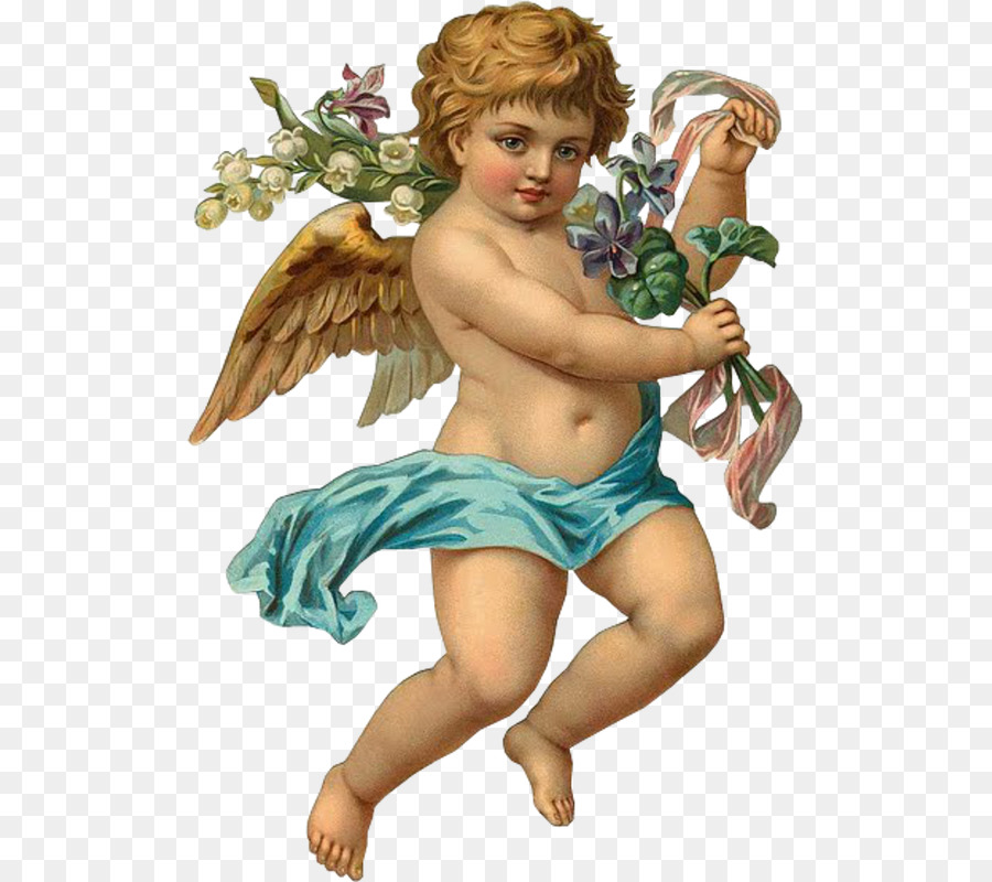 Cherubino Victorian era Cupido Angel Bokmärke - cupido