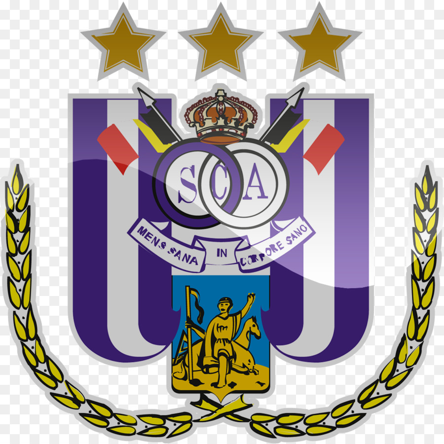 R. S. C. Anderlecht, Royal Antwerp F. C. Und Waasland-Beveren In Der Belgischen Ersten Division Ein Logo - Fußball