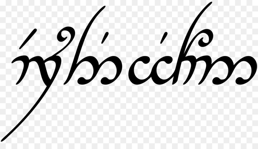 Il Signore degli Anelli Tengwar Quenya Lo Hobbit Font - Lo Hobbit