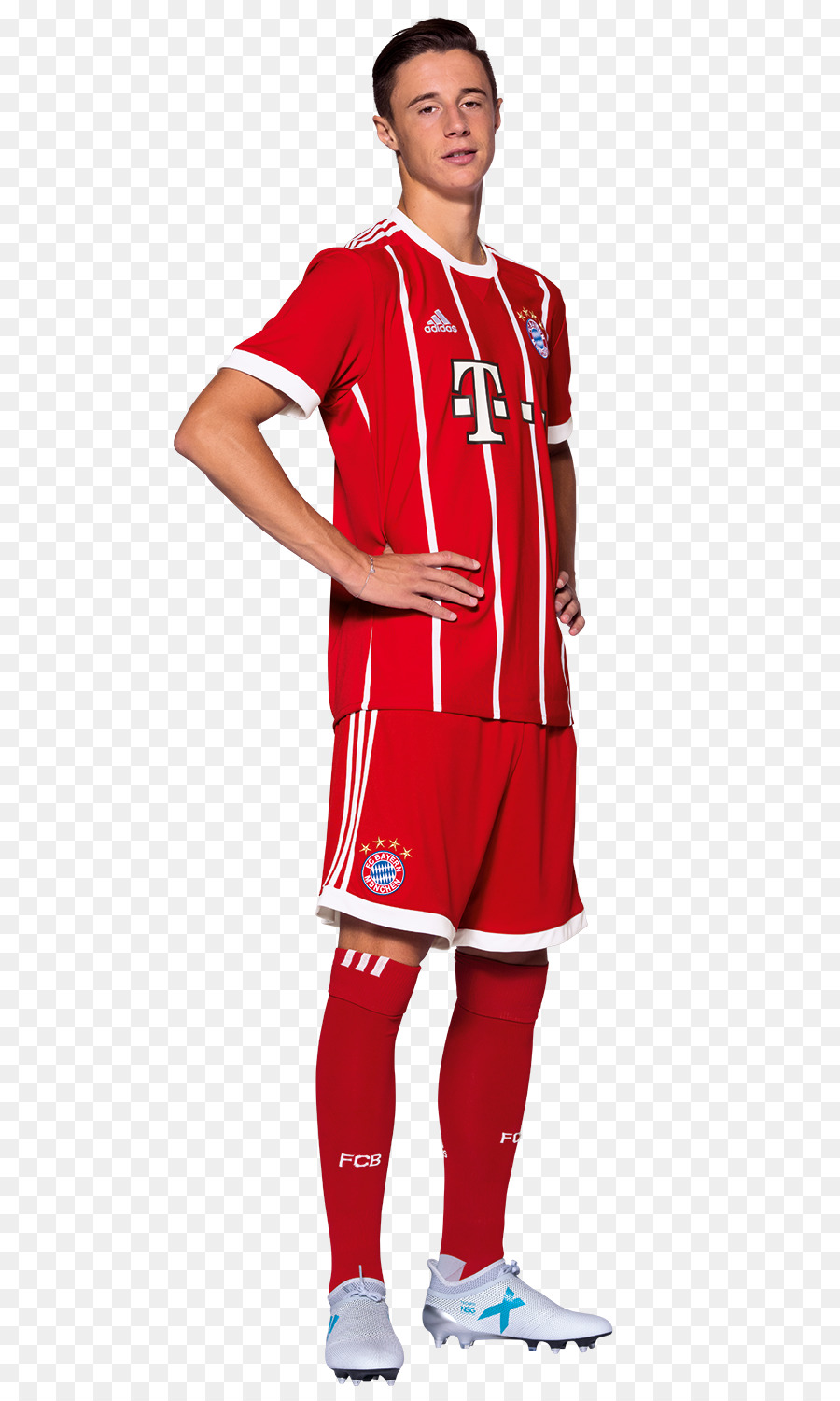 Savvas Savvas FC Bayern Munich Jersey ASV Hamm 2017–18 Bundesliga - Jerome Boateng