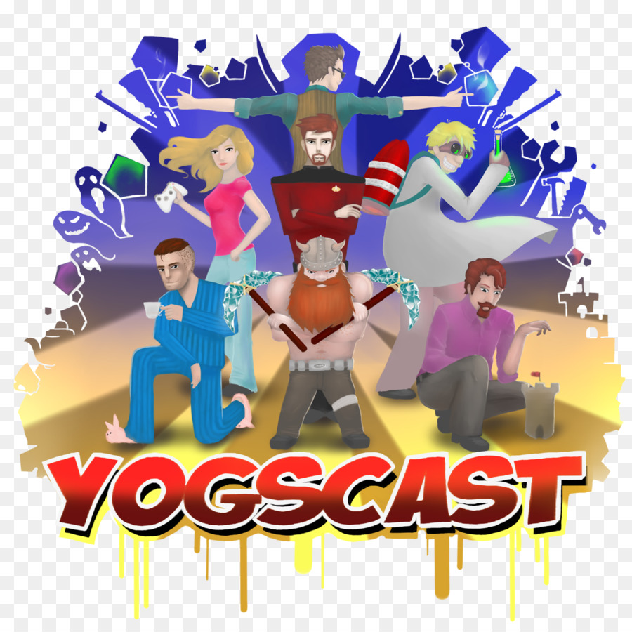 Grafik-design Poster-Das Yogscast Erholung - Design