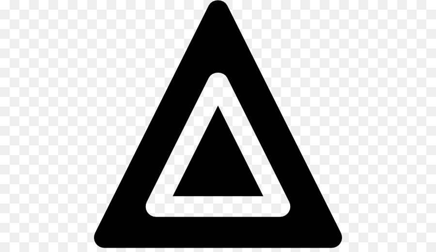Dreieck KFZ-Zeichen-Marke - Kostenlose icon Warnung