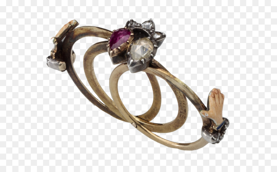 Fede anello Gioielli di Diamanti in oro Gallese - anello master