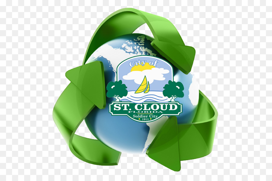 Erde, Recycling symbol Stock-Fotografie - grüne Wolke