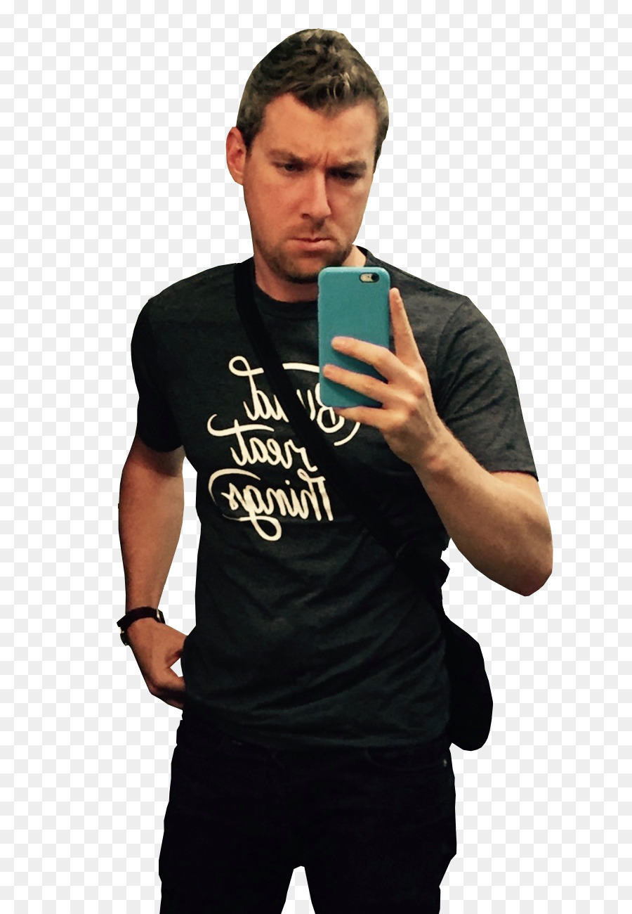 T-shirt stampata il Fallimento Non È un'Opzione Manica - Dave