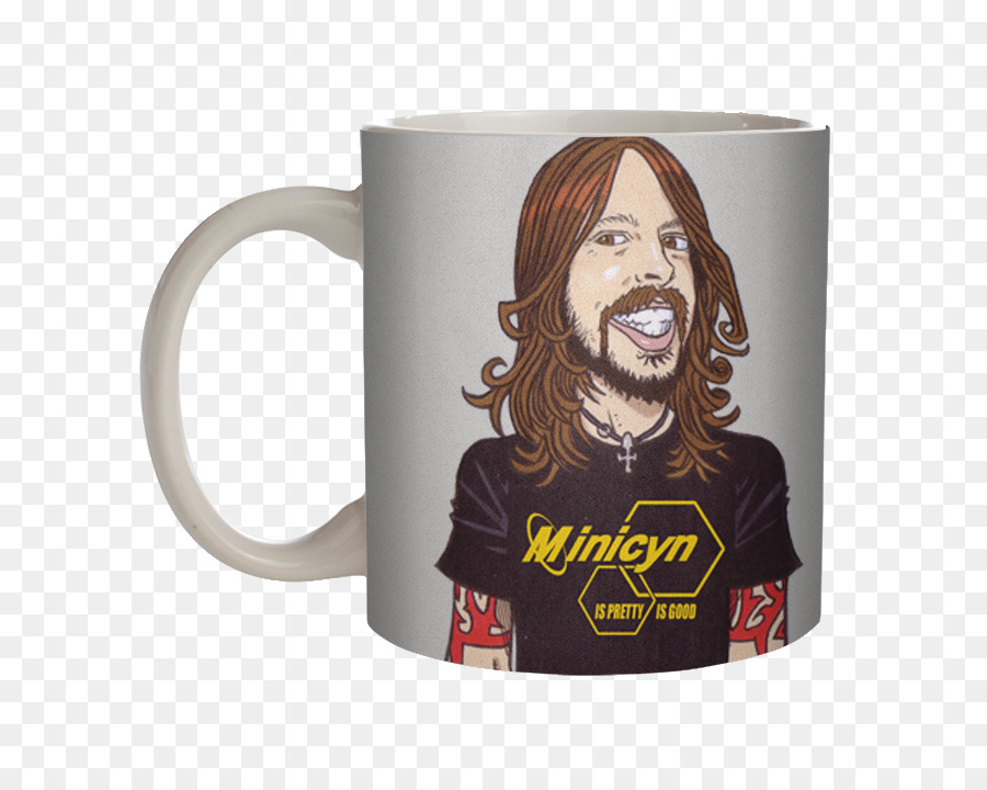 Kaffee-Foo Fighters-Becher Führen Persönliche Identifikationsnummer - Kaffee