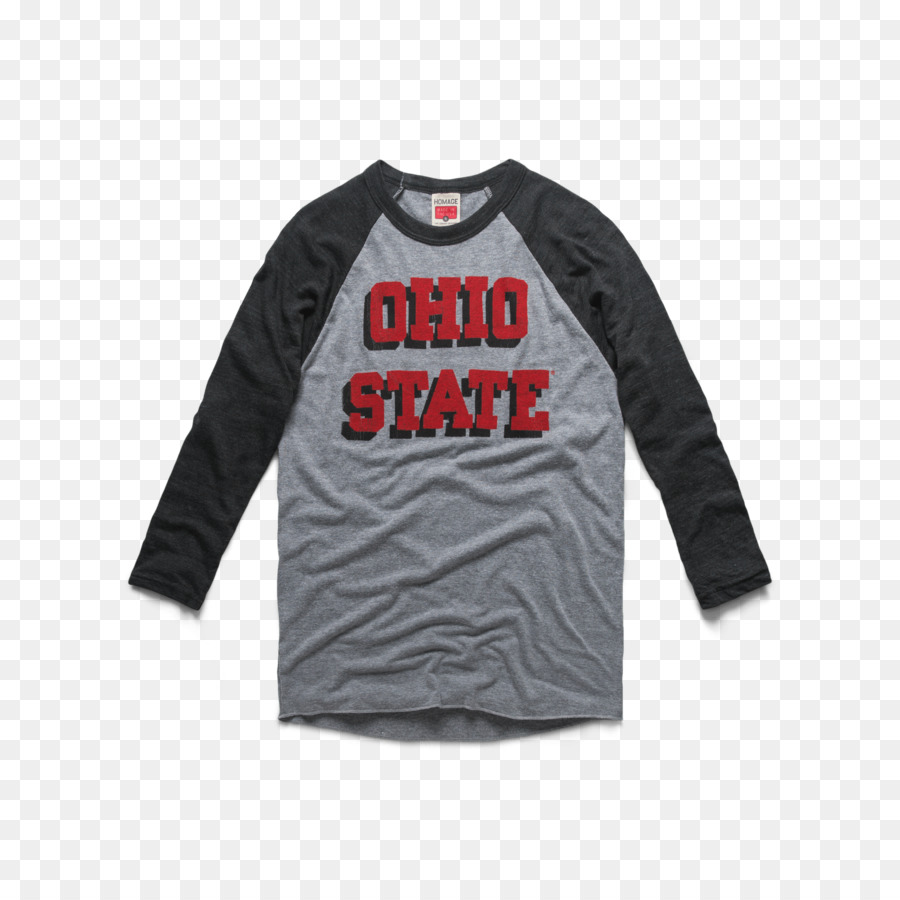 Langarm-T-shirt Ohio State University Long-sleeved T-shirt Raglan ärmel - T Shirt