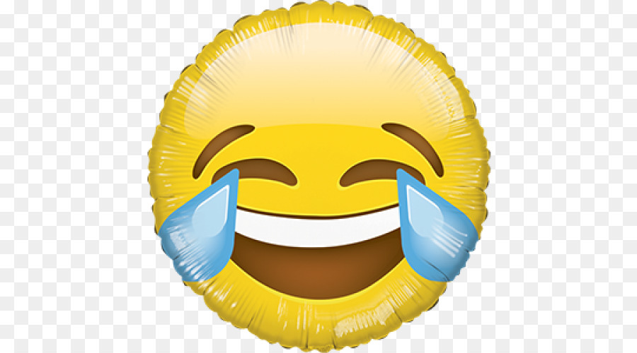 Gesicht mit Tränen der Freude emoji-Mylar-Ballon BoPET - carita glücklich