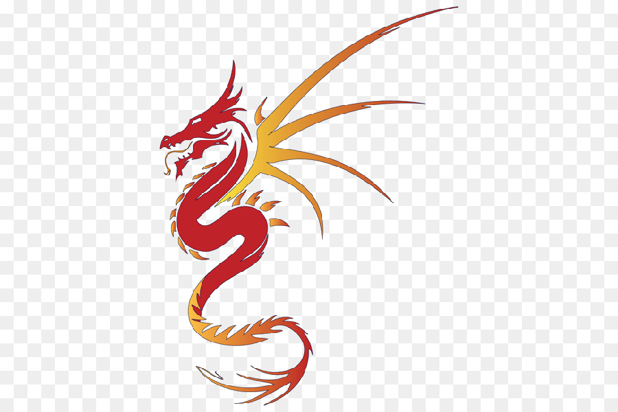 Tattoo chinesischer Drache - Tätowierungsblitz