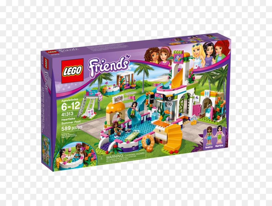 LEGO 41313 Friends Heartlake Sommer Pool Amazon.com LEGO Friends Spielzeug - Spielzeug