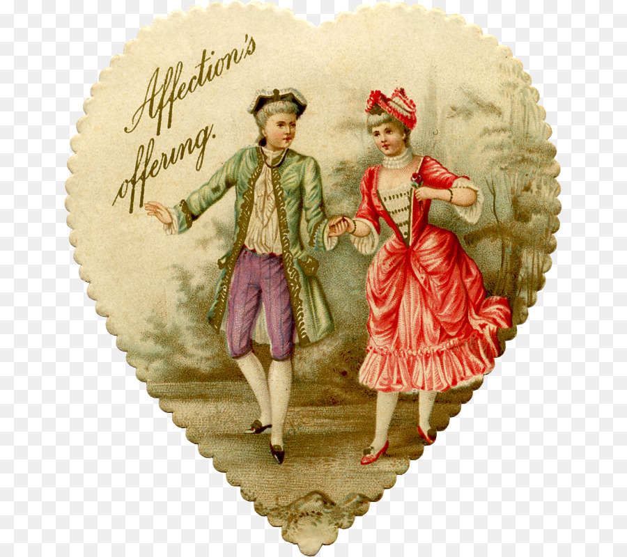 Viktorianischen ära Valentinstag Herz-amor-Liebe - Valentinstag