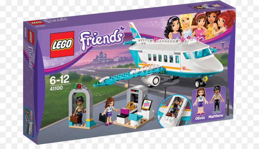Amazon.com LEGO Friends LEGO 41100 Amici Heartlake Jet Privato Giocattolo - giocattolo
