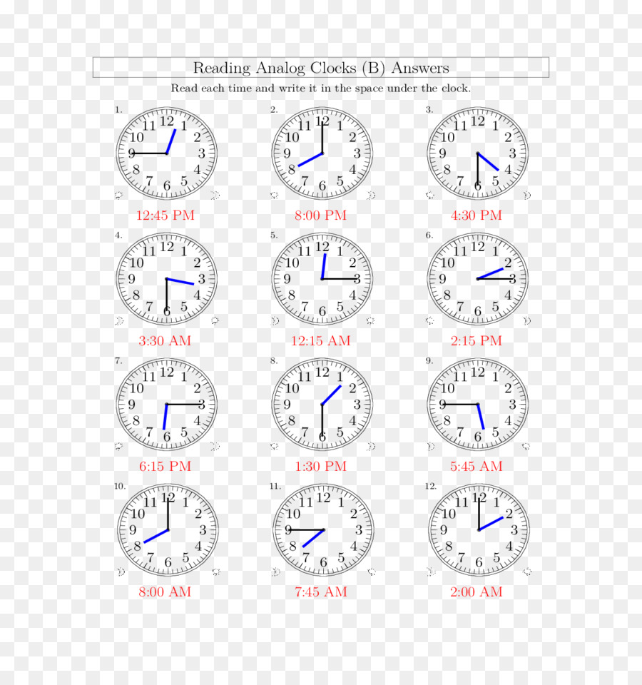 Uhr Stunde Der Messung Zeit Arbeitsblatt - Uhr