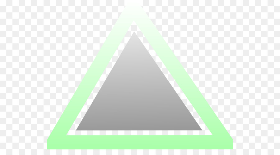 Triangolo Di Carattere - triangolo verde