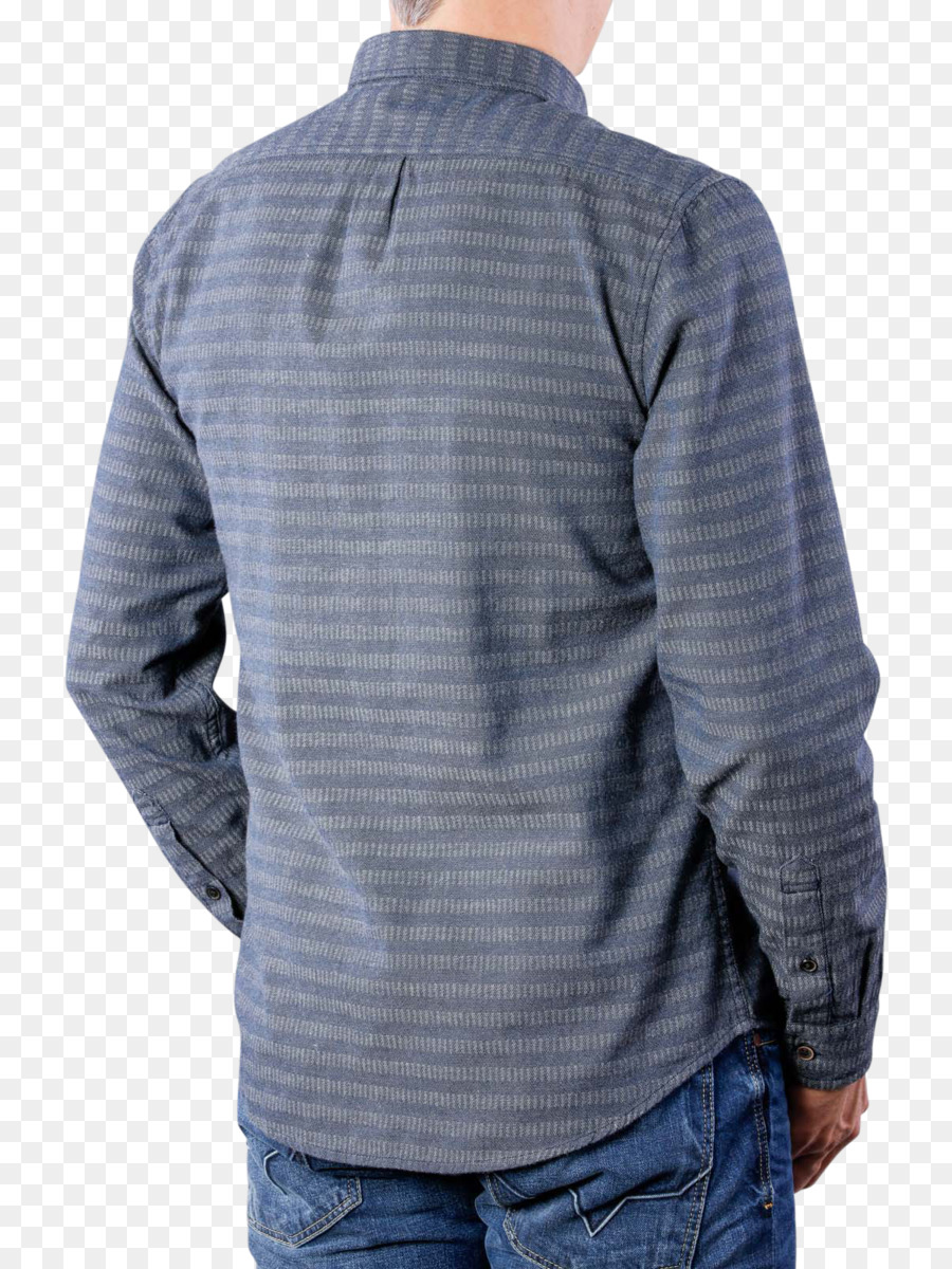 Langarm-T-shirt-Kleid Plaid shirt - button down shirt
