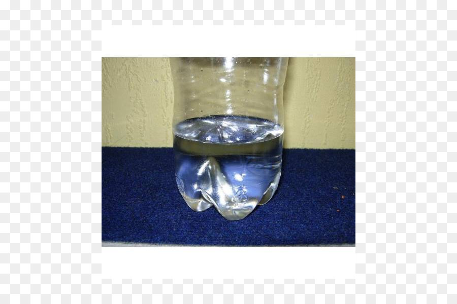 Weinglas Glasflasche Crystal Cobalt Blue - Coca Cola 1.5 Wurf
