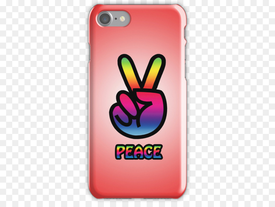 Woodstock Pace simboli Hippie - iphone x mano