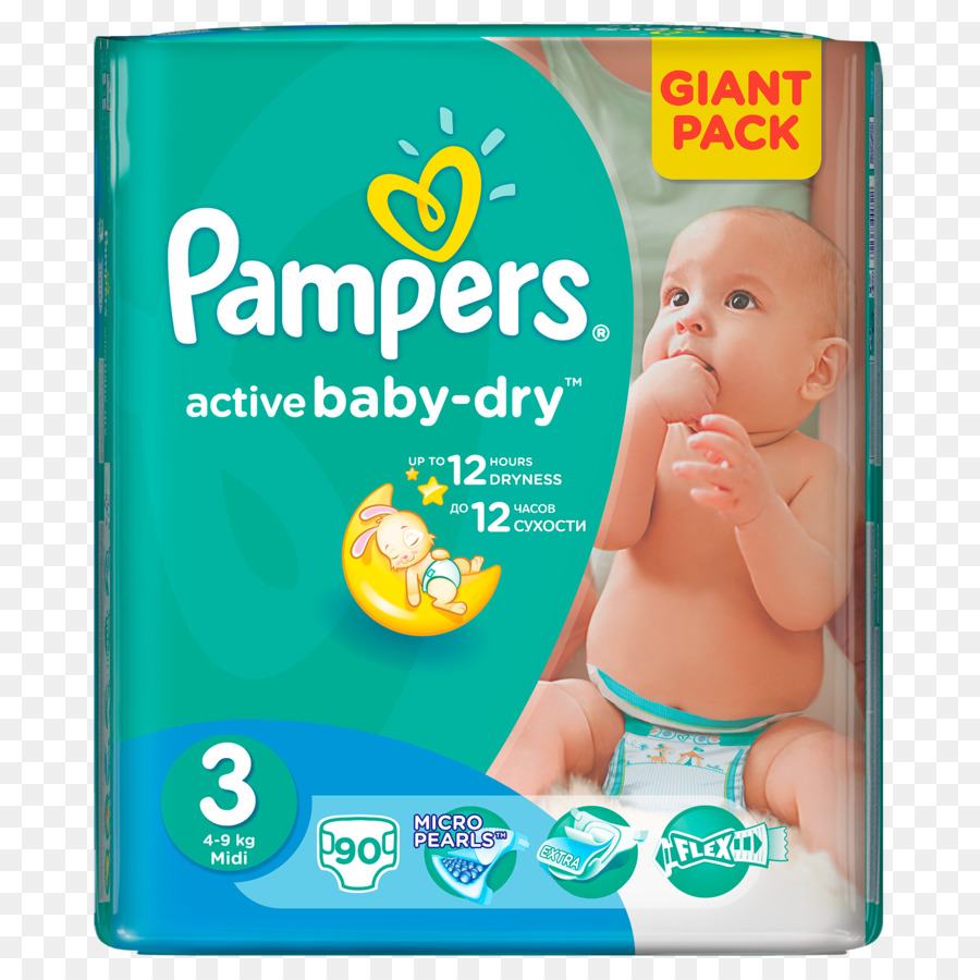 Pannolini Pampers Baby Dry Pantaloni Neonato - altri