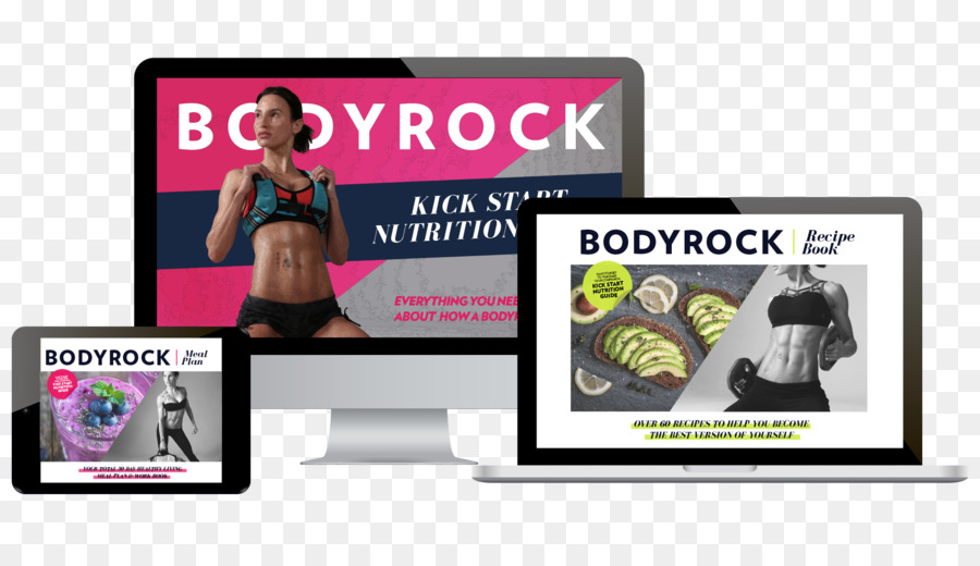 Esercizio BodyRock.Tv la pubblicità Display Logo del Marchio - piatto piano