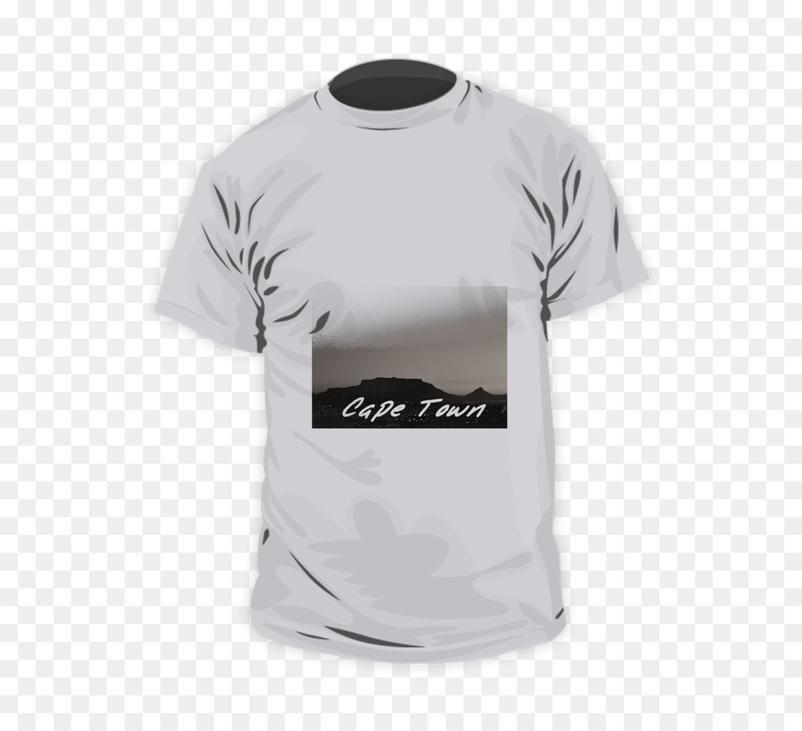 Stampato T-shirt Polo camicia Felpa con cappuccio - montagna silhoette