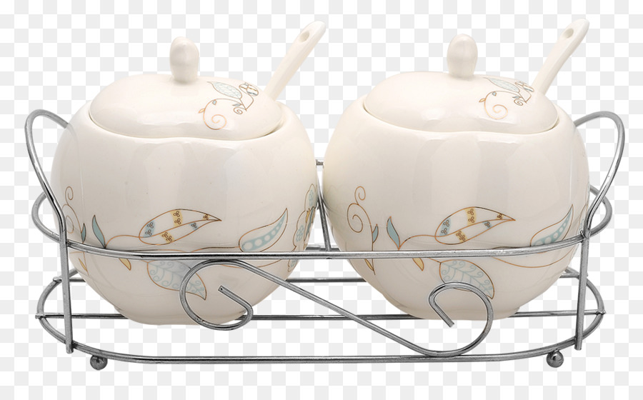 Porzellan-Kaffee-Tasse Wasserkocher aus Keramik Teekanne - Wasserkocher