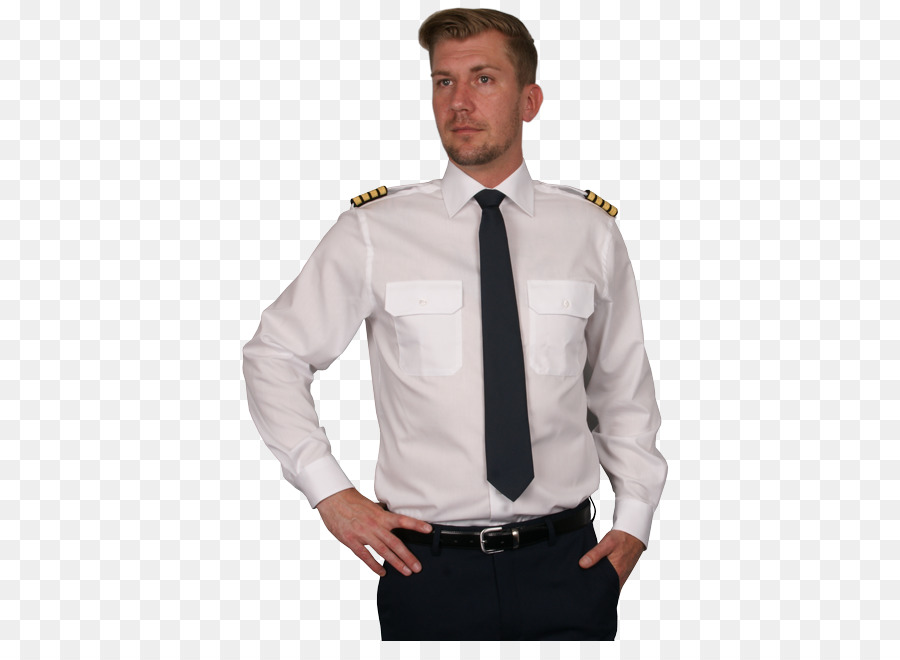 T-shirt-Kleid shirt-Feuerwehr-Jacke Kragen - Piloten Uniform