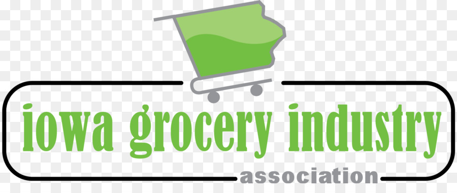 Iowa Grocery Industry Association Bio Lebensmittel Supermarkt Business Organisation - CMYK Logo