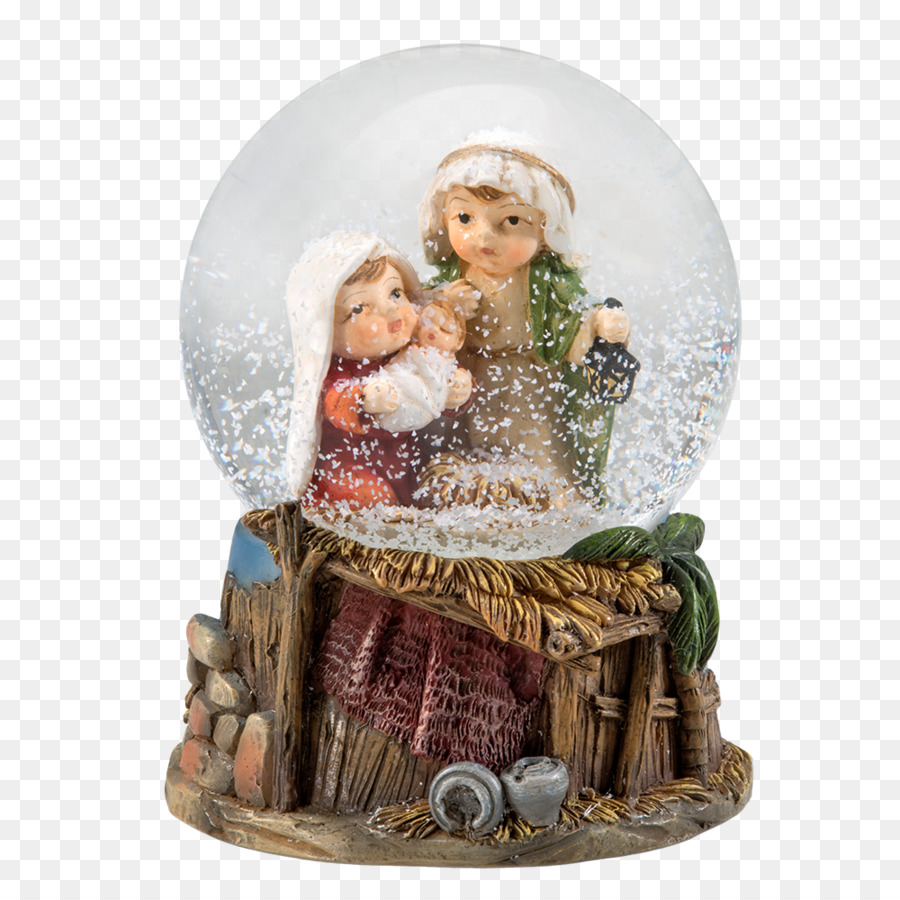 Presepe di Natale ornamento palle di Neve Natività di Gesù - Neve bambini