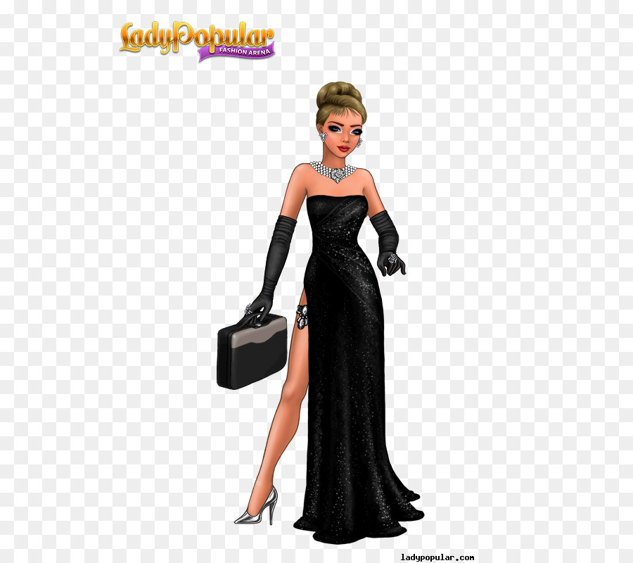 Lady Popular Fashion Spiel Kleid Kleid - Roger Moore