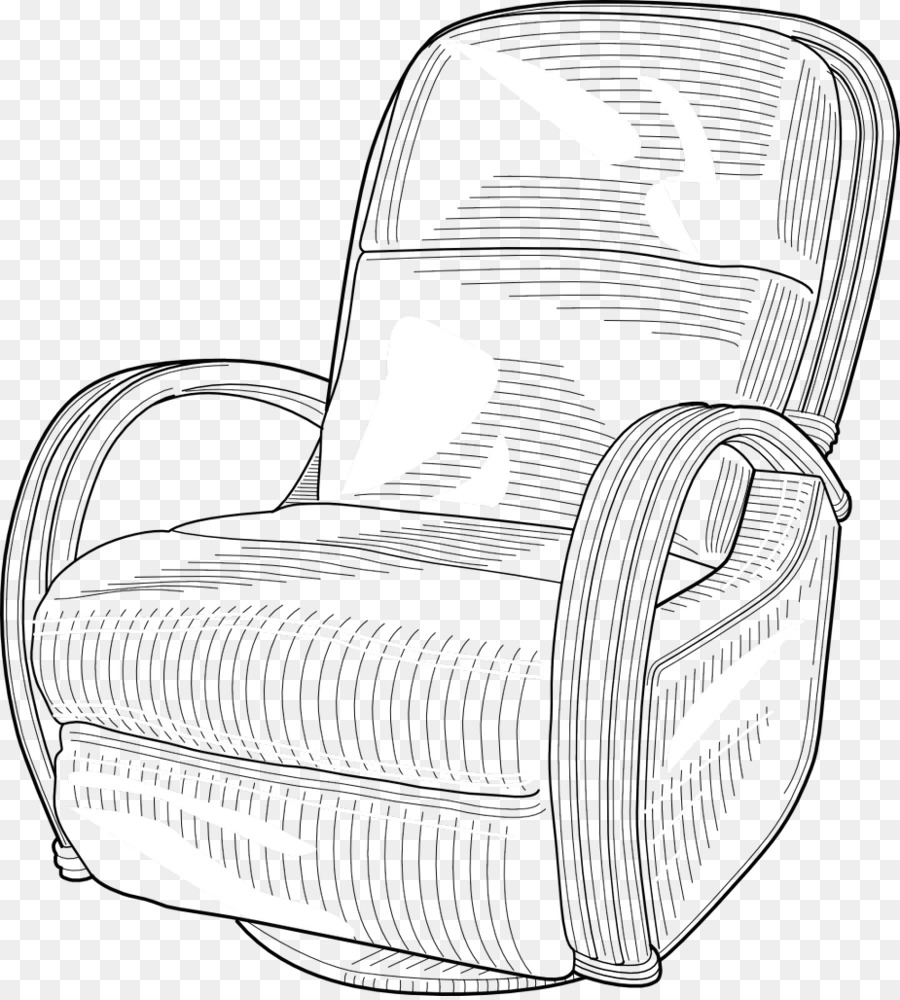 Eames Lounge Chair Divano Reclinabile Clip art - sedia